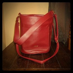 Red Nine West purse